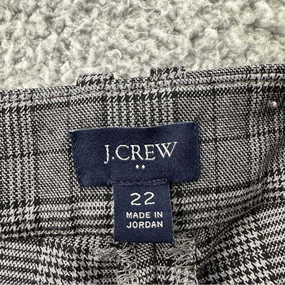 J.Crew Pleated Trouser Pants Plaid Academia Preppy Workwear Office Women 22 x 31 - Picture 3 of 8